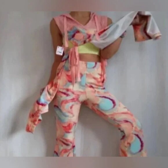 NWT FP Movement $148 All That Set NEW Womens S 2 Piece Top Bottom Free People - Picture 4 of 8